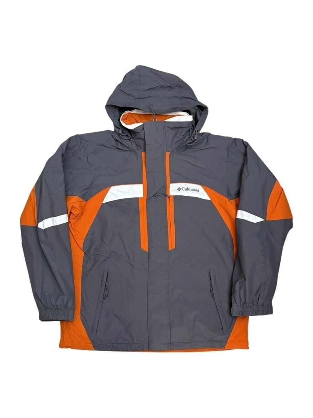 COLUMBIA Waterproof Snowboard Ski Winter Hooded Jacket Coat Mens Medium - Picture 1 of 8
